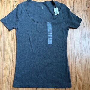 NWT Dip Charcoal Short Sleeve Women's Tee